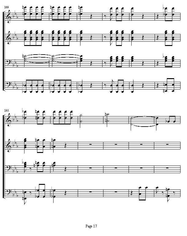 命运交响曲 -（钢琴4手联弹）17