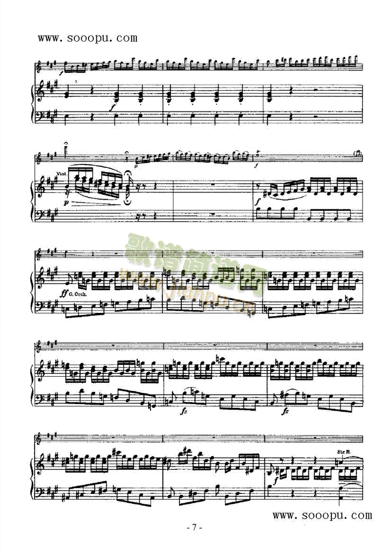 维奥蒂第22小提琴协奏曲―第二十二小提琴协奏曲 弦乐类 小提琴13