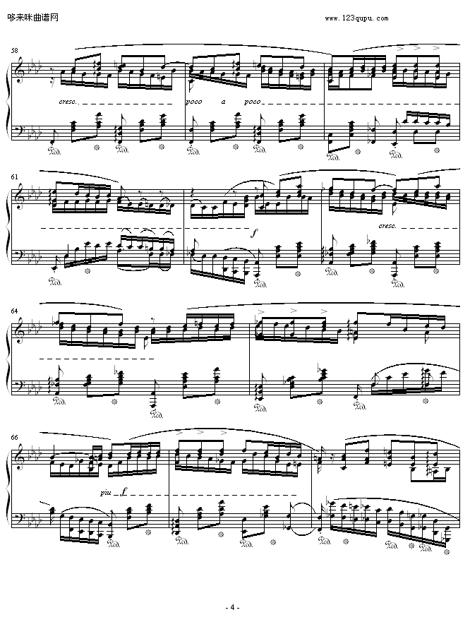 肖邦F小调第4叙事曲-肖邦4