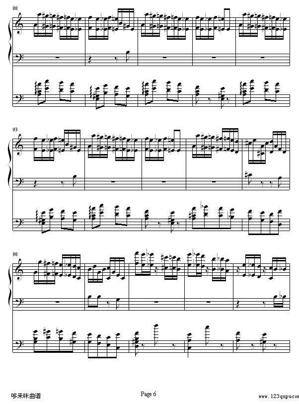 李斯特的帕格尼尼练习曲No. 6-李斯特6