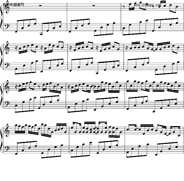 卡农-完美简单版-帕赫贝尔-Pachelbel4