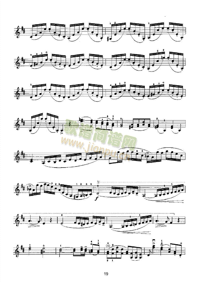 马扎斯小提琴华丽练习曲27首作品36号 弦乐类 小提琴19