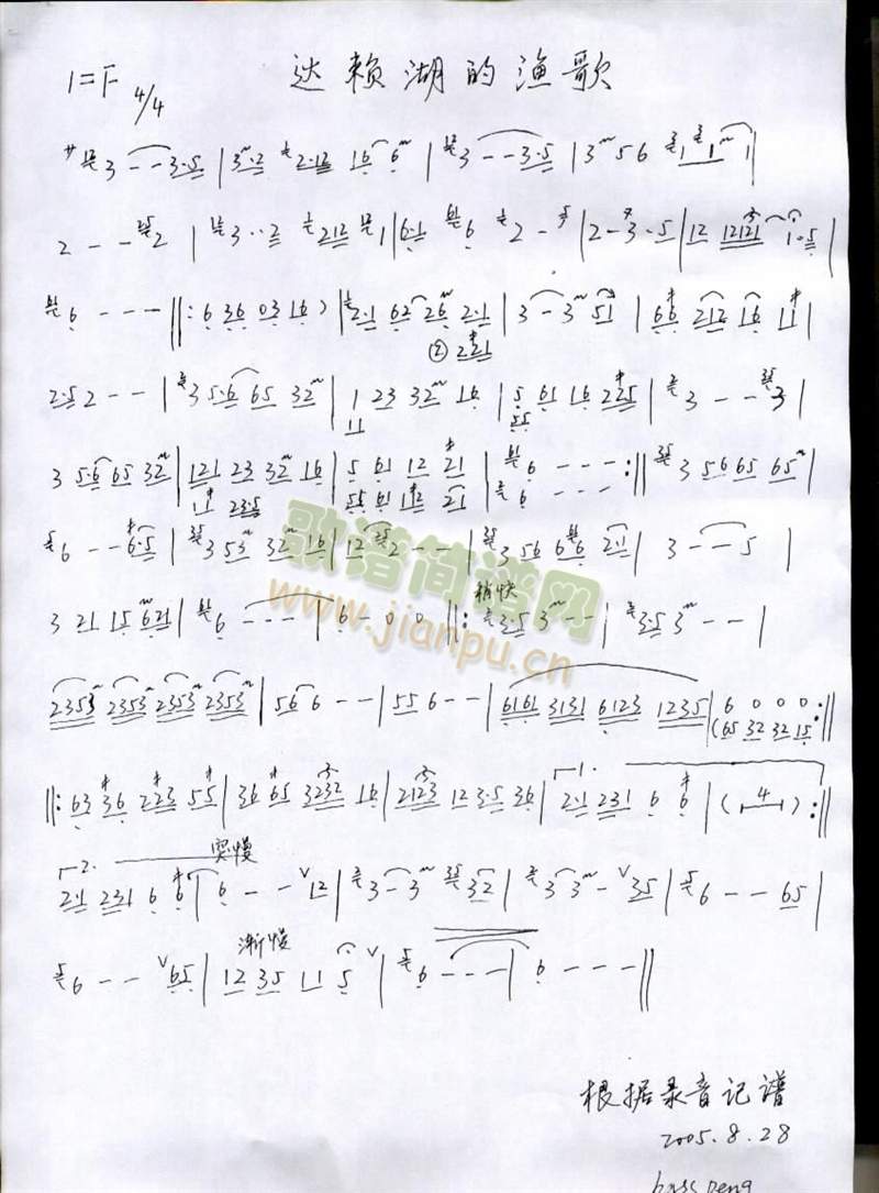 达赖湖的渔歌1