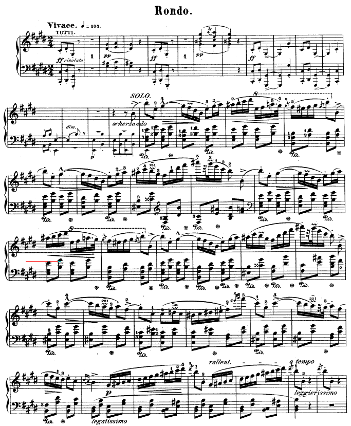钢琴第一协奏曲 op.11-31
