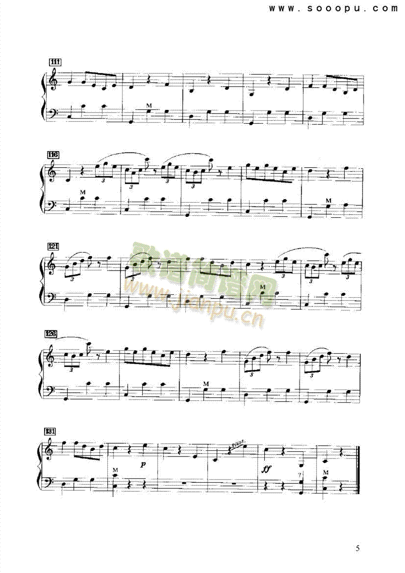 杜鹃圆舞曲 键盘类 手风琴5
