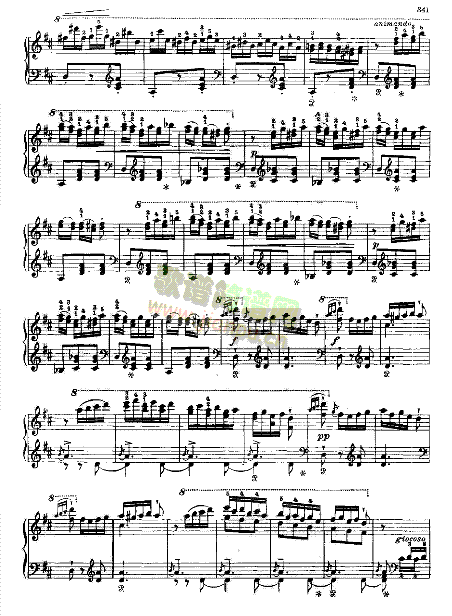 西班牙狂想曲 键盘类 钢琴11