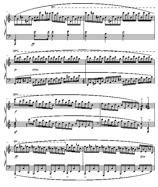 肖邦练习曲第２３首-（冬风）11