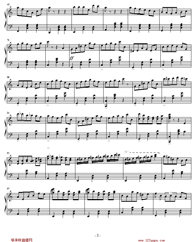 C大调圆舞曲-心兰3