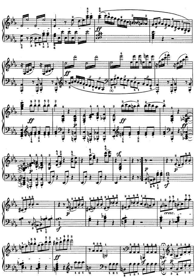 C小调第五钢琴奏鸣曲 - Op. 10―112
