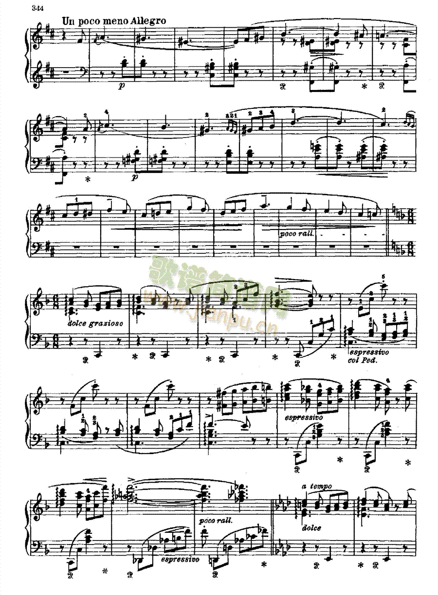 西班牙狂想曲 键盘类 钢琴14