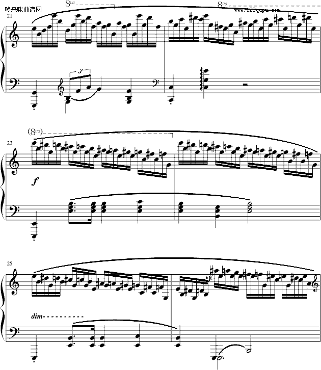 练习曲Op.25 No.11-肖邦4