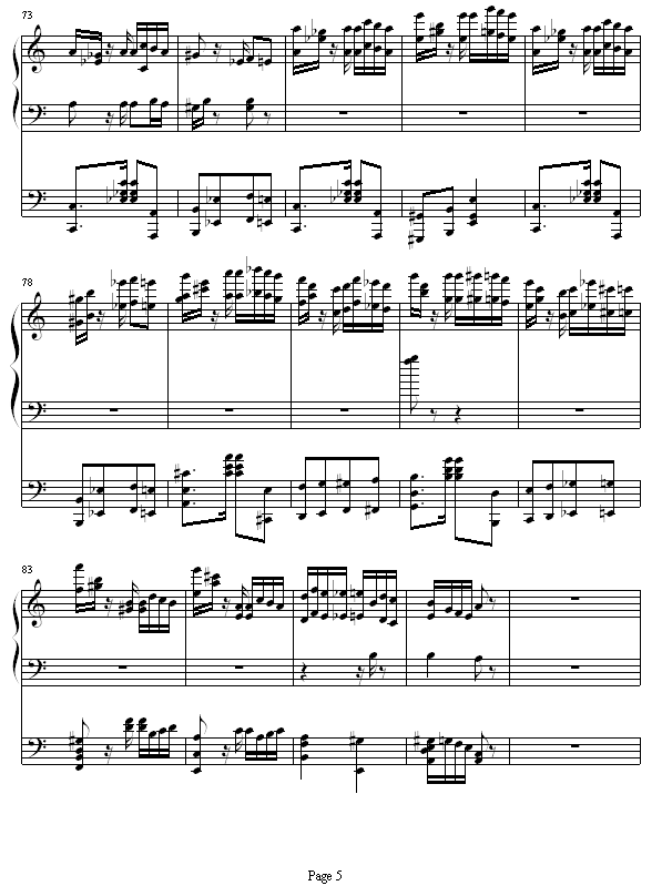 李斯特的帕格尼尼练习曲No. 65