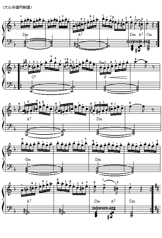 查尔达士舞曲 （上）3