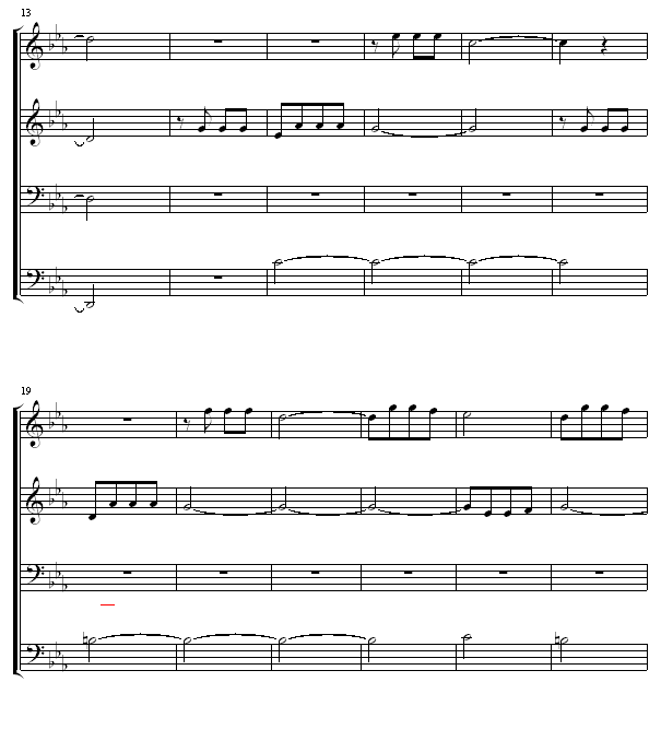 命运交响曲 -（钢琴4手联弹）2