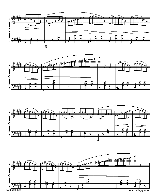 升C小调圆舞曲-肖邦7