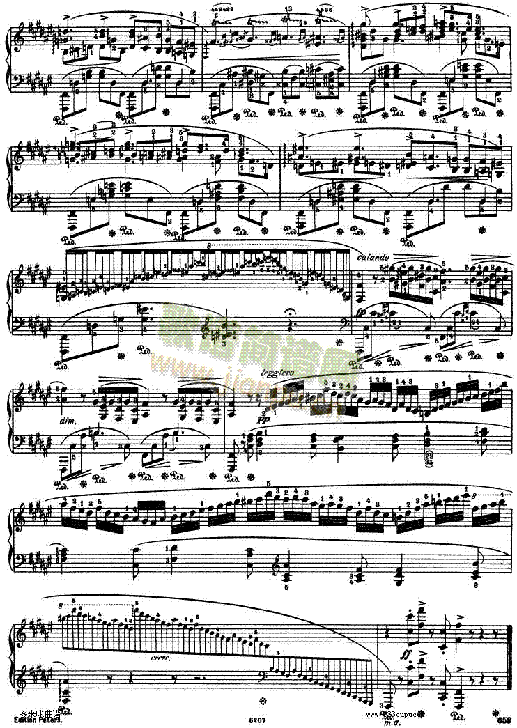 船歌 Barcarolle Op 60-肖邦7