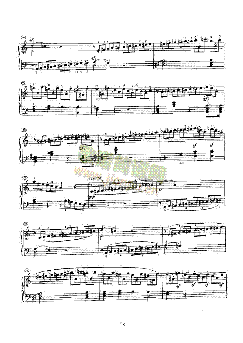 奏鸣曲(Opus2 Nr.2) 键盘类 钢琴18
