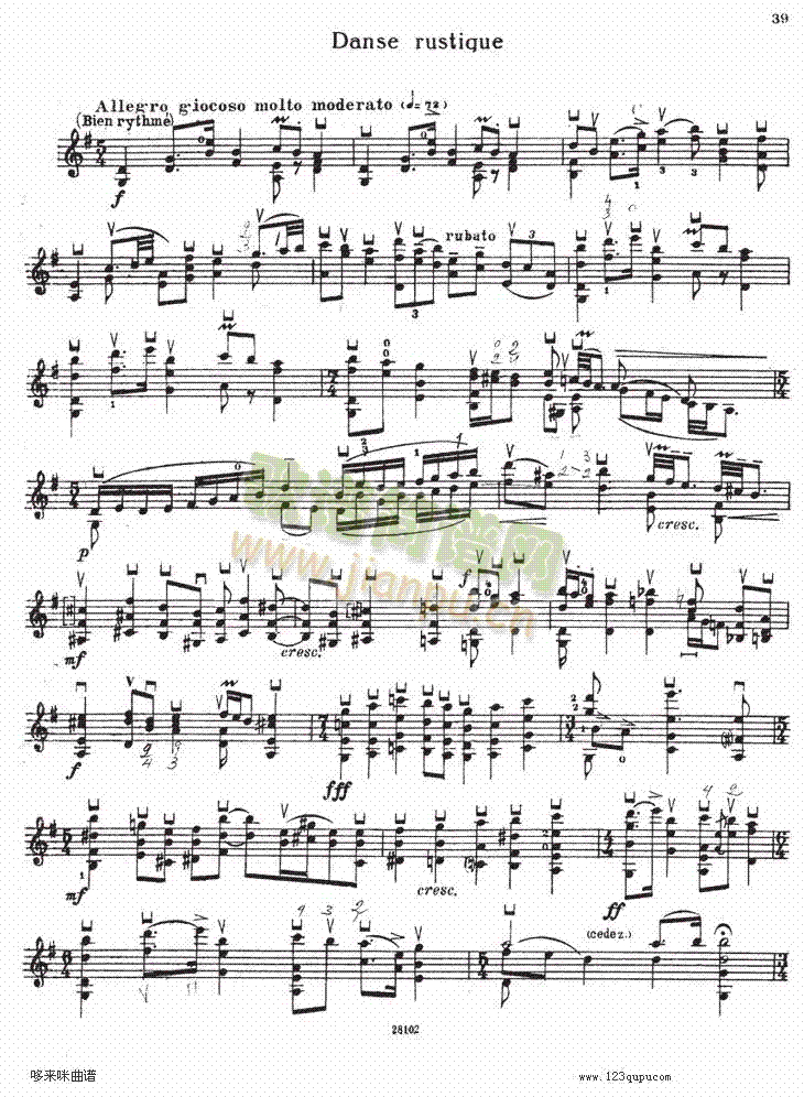 伊萨伊小提琴奏鸣曲（sonate No5）4