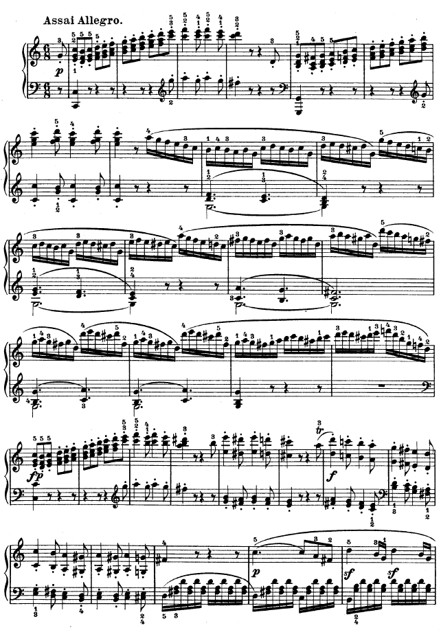 第三钢琴奏鸣曲 -Op.2 No.318