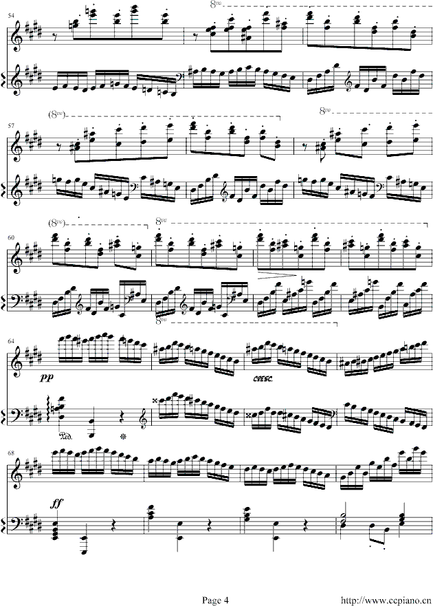 练习曲Op.72 No.14