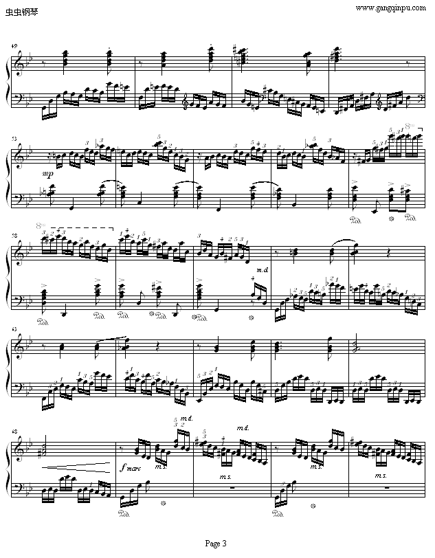 练习曲Op.72 No.2考级版3