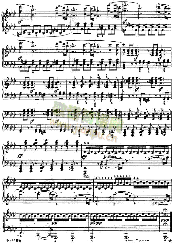 热情奏鸣曲-作品57号(第二十三钢琴奏鸣曲)-贝多芬15