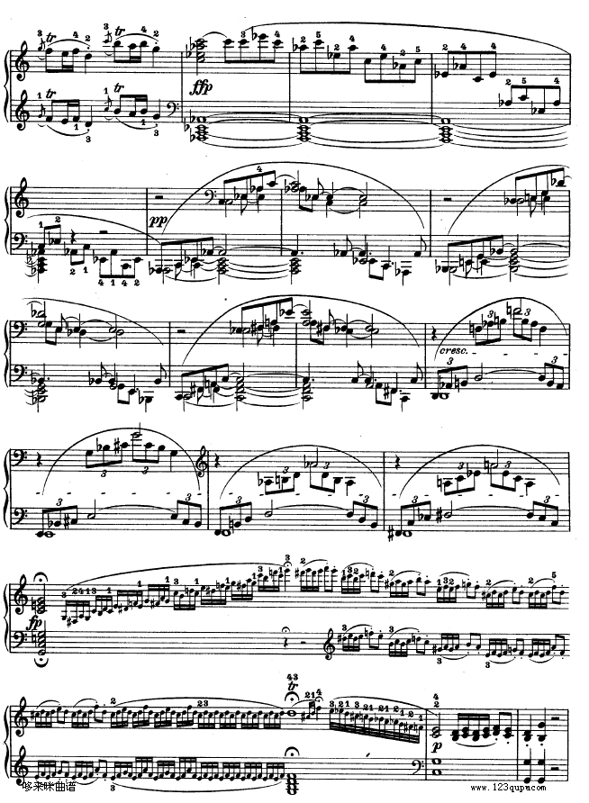 第三钢琴奏鸣曲 -Op.2 No.3-贝多芬9