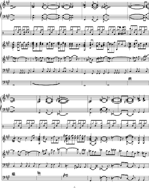 上传的MP3错误，请忽略本谱-钢琴谱(钢琴曲)-swenl3