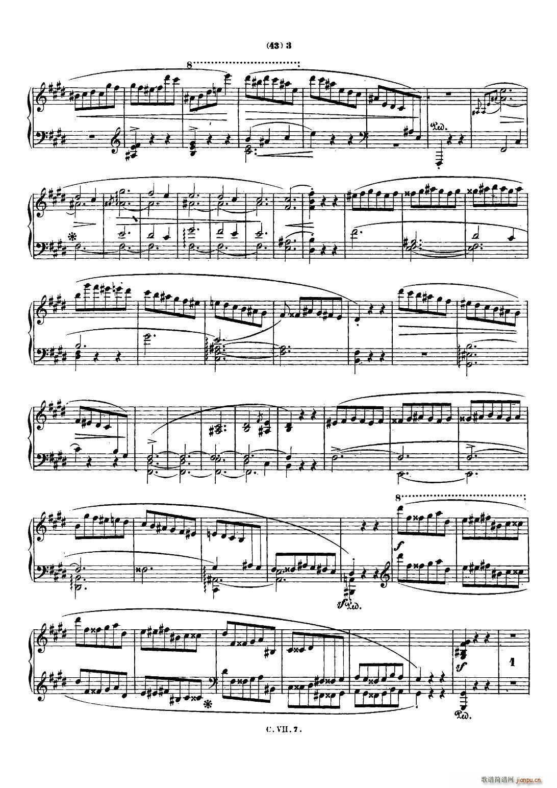 肖邦 钢琴谐谑曲 Chopin Scherzo（No 4 E大调 Op 54）2