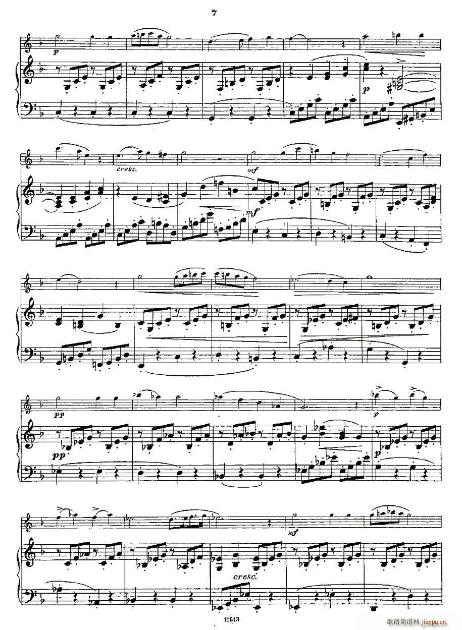 Opern-Transcriptionen.Op.45-1（长笛+钢琴伴奏）7