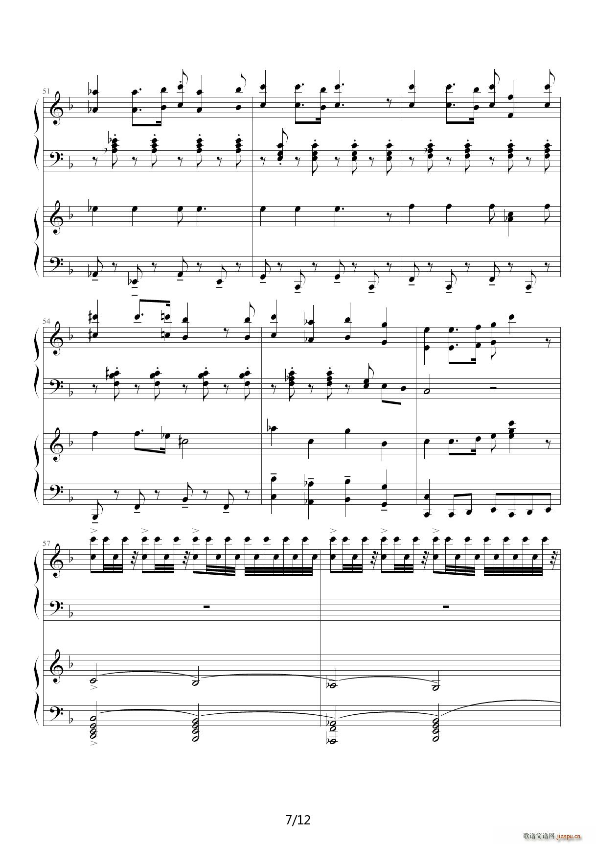 】四手联弹】红色警戒3主题曲《苏维埃进行曲》Soviet March 修改 降A调7