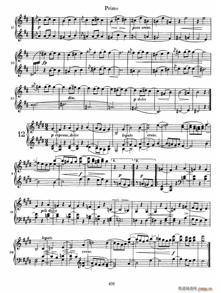 Brahms op 39 Waltzes17