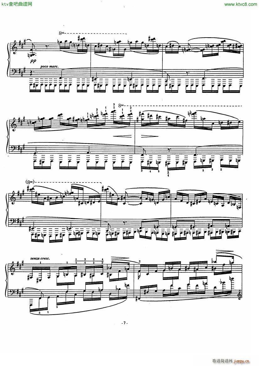 Etude No 10 D après Chopin7