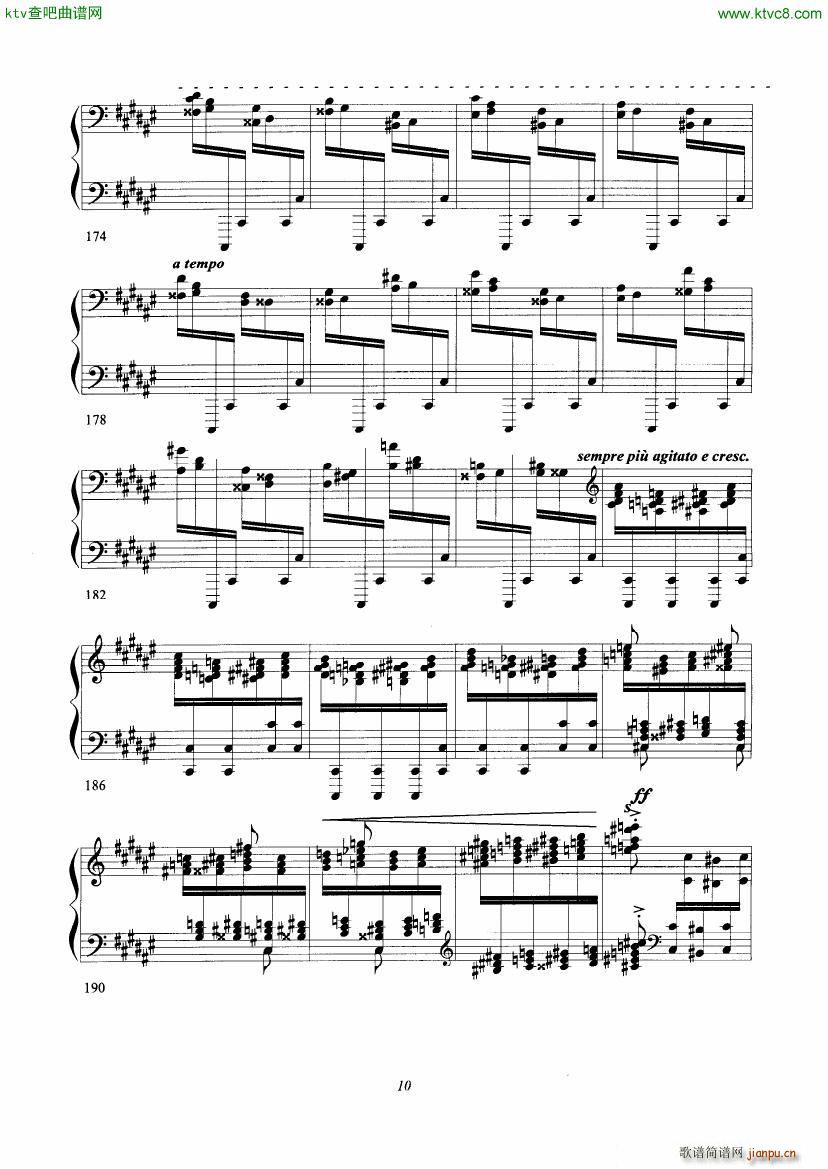 Cadenza for Liszt s Hungarian Rhapsody No 210