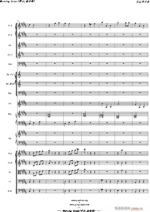 Morning Grace(早安 格雷斯)(即 �h小��天�Z湖)(管弦�费葑喟�)主�}曲_彩�舭爬�8