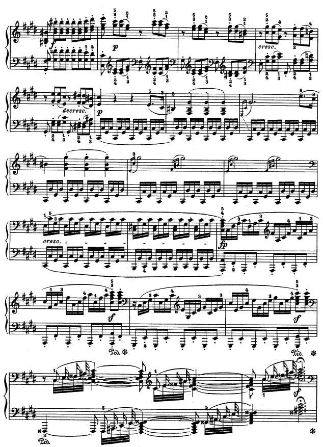 第十四钢琴奏鸣曲-《月光曲》-（Op.27 No.2）-钢琴谱(钢琴曲)-贝多芬-beethoven12