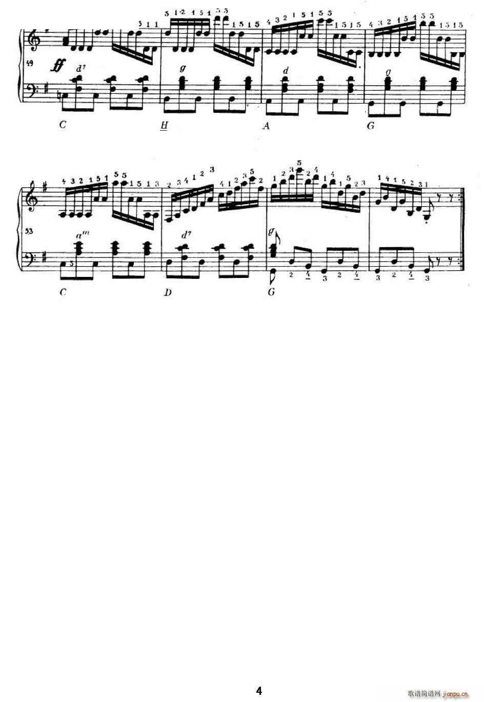 手风琴练习曲（1）4