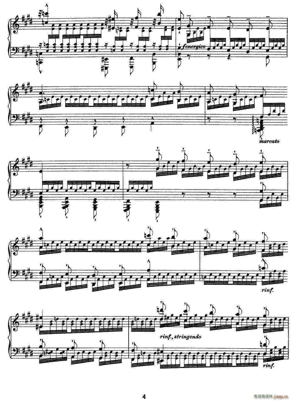 12首超级技巧练习曲 Chasse-neige（扫雪）4