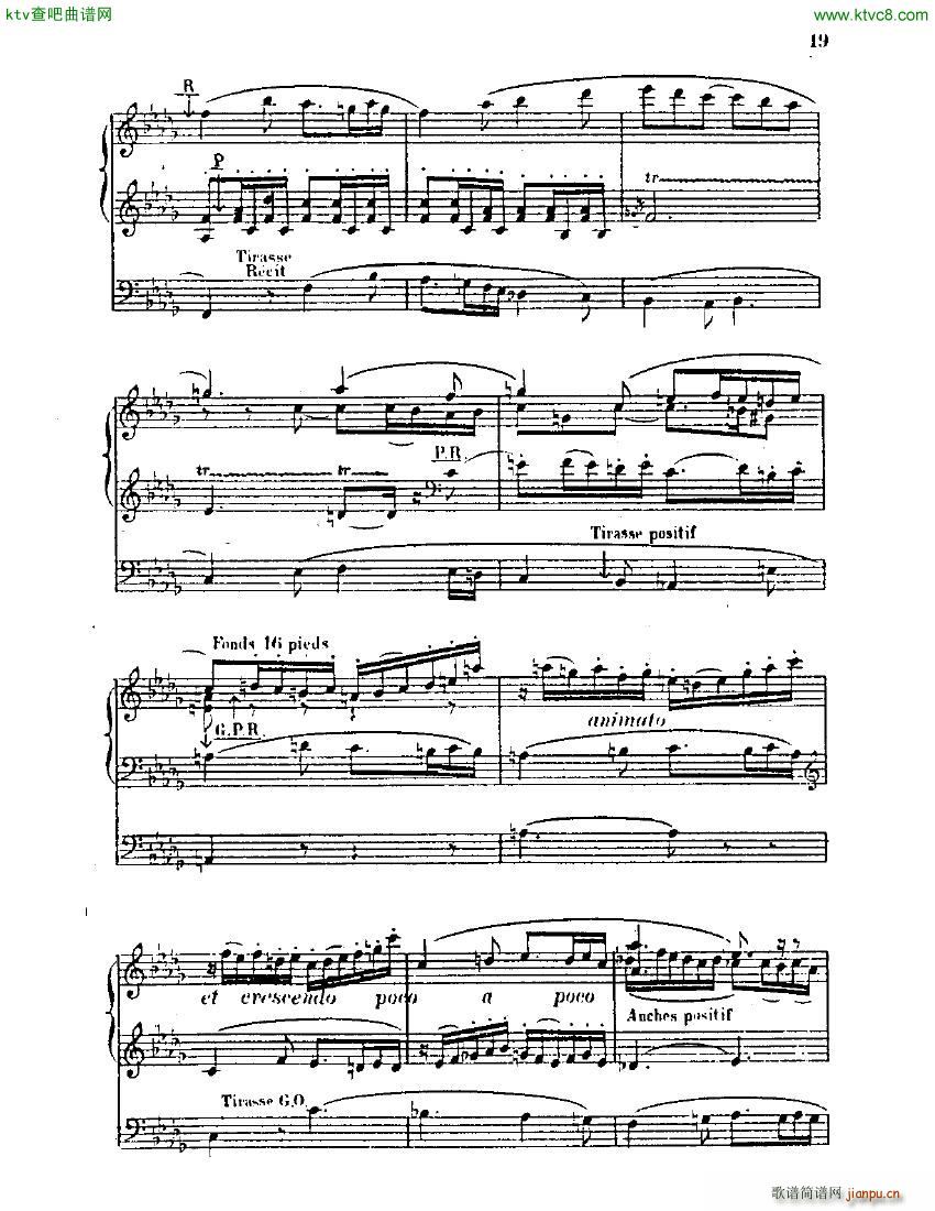 Blin Rene Symphonie mvt 1 solo organ19