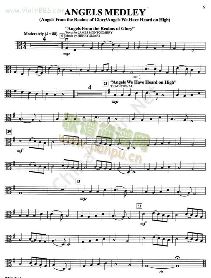 4.ANGELS MEDLEY 中提琴1