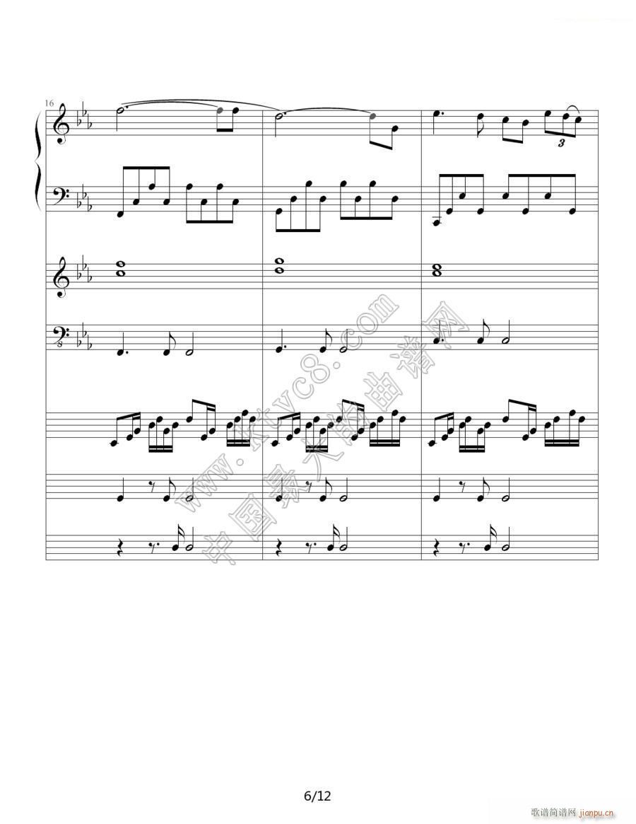 罗密欧与茱丽叶（钢琴协奏曲总谱）61