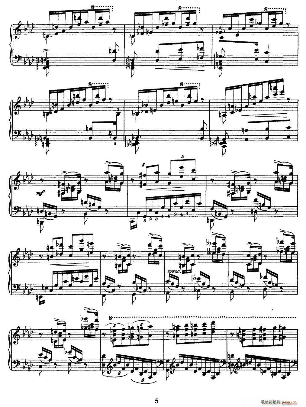 12首超级技巧练习曲 F Minor（F小调）5