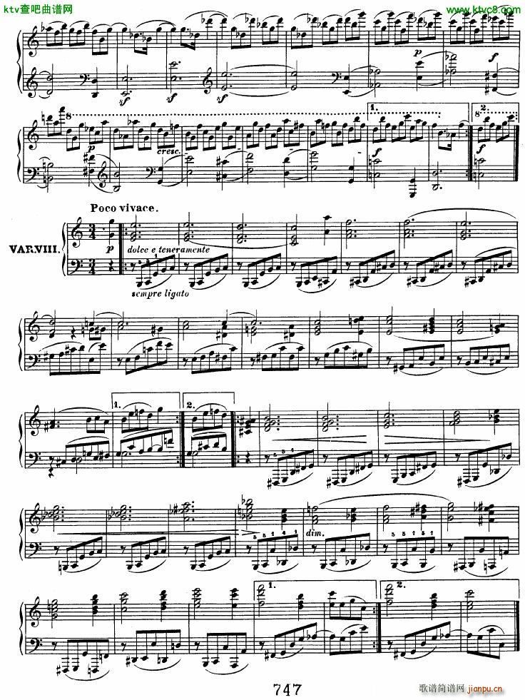 Beethoven op 120 Diabelli Variations7