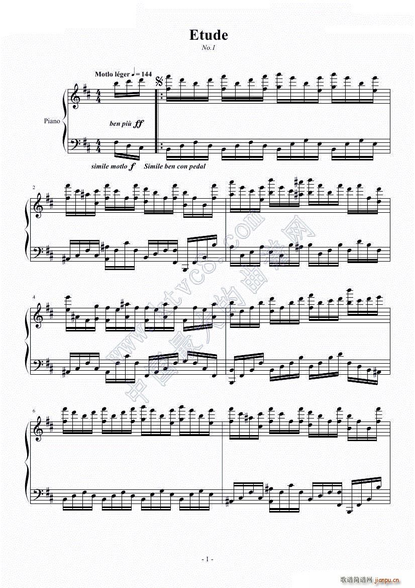 Etude 1_音乐盒1yh1