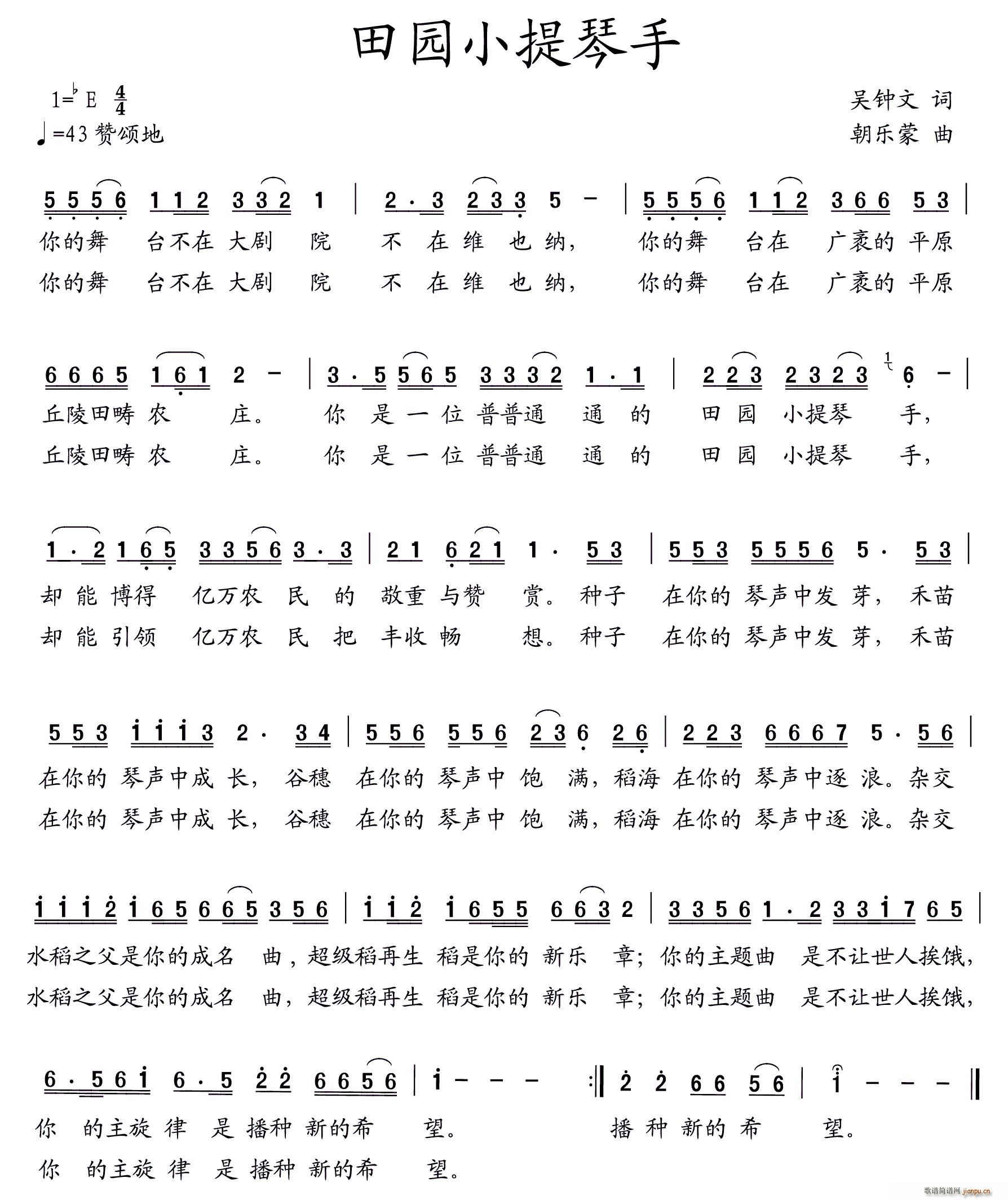 田园小提琴手_刘莹1