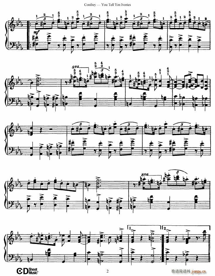 Confrey You Tell Em Ivories2