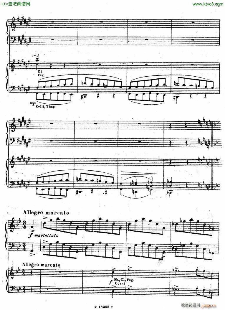 Feinberg op 36 Piano concerto No 2 二9