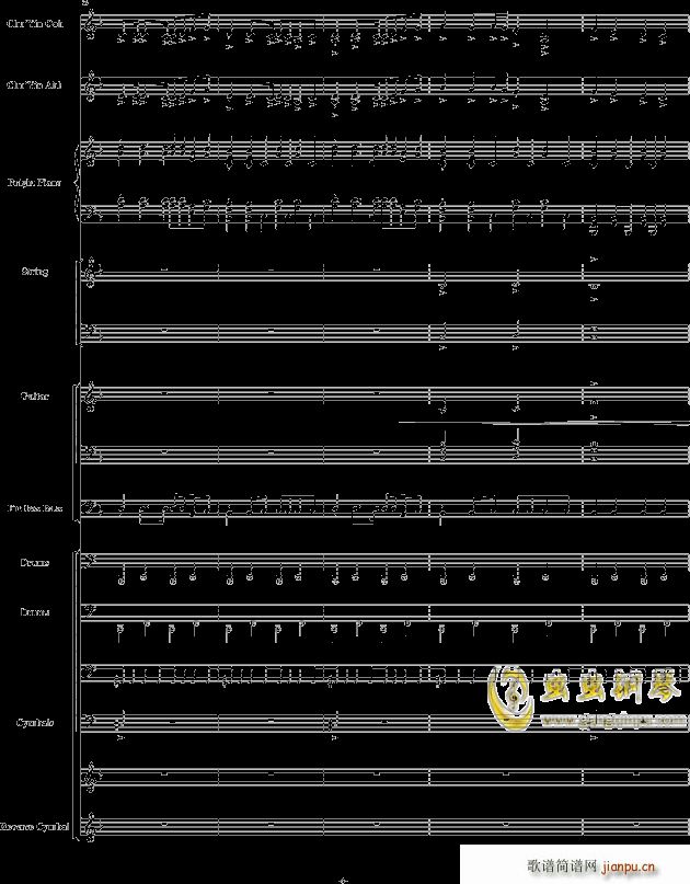 】初音ミク】千本�@ - 震撼总谱 -_初音未来6