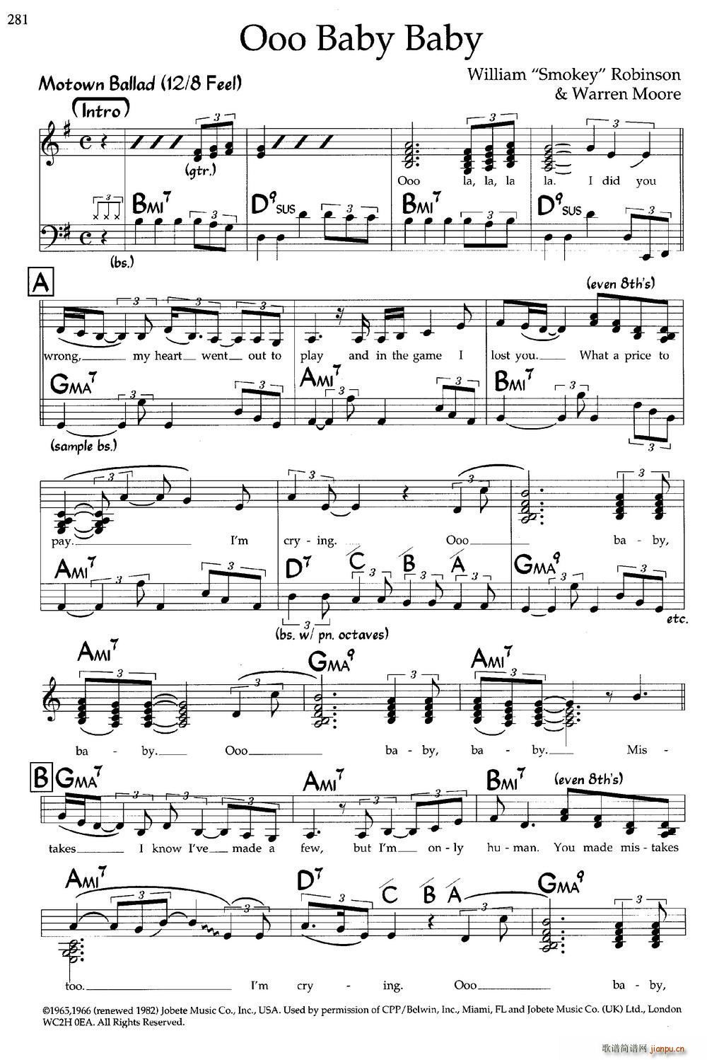 Ooo Baby Baby(爵士钢琴曲)1