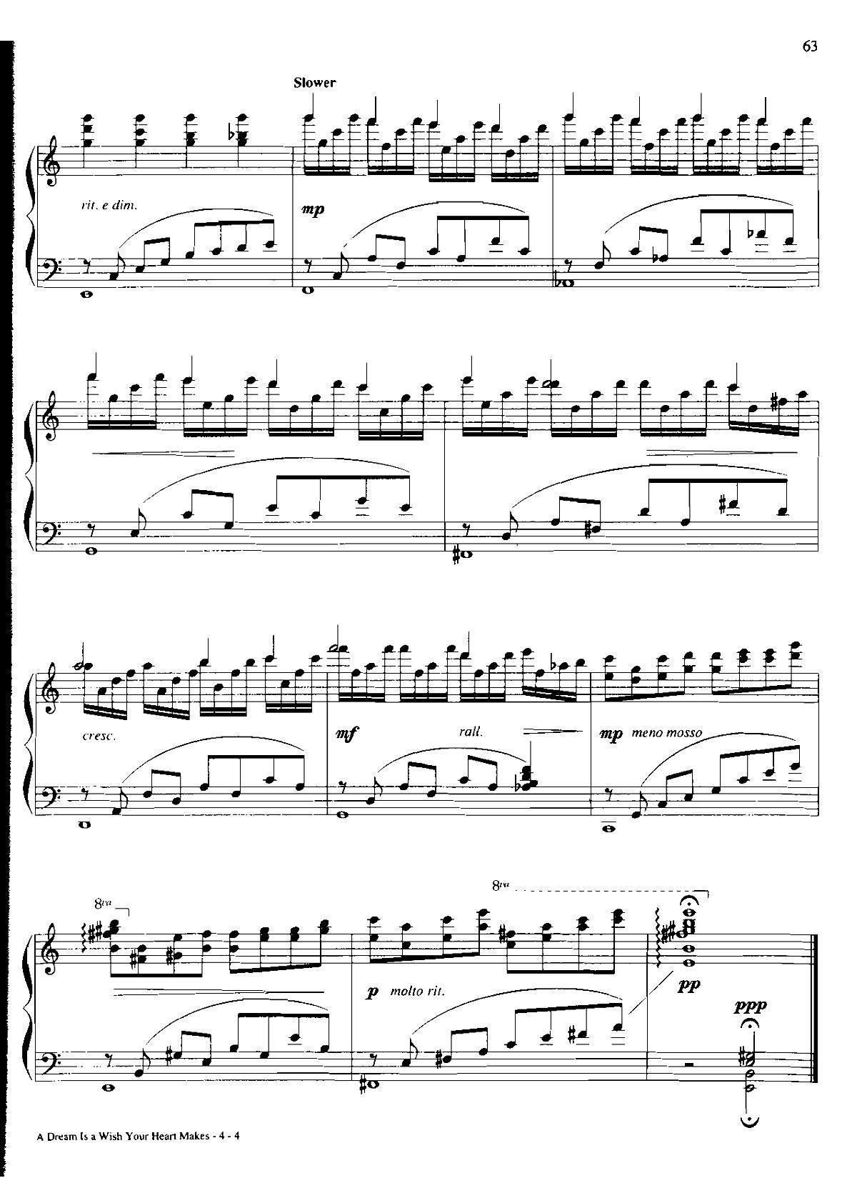 a dream a wish your heart makes(Dan Coates 流行情调 集)4